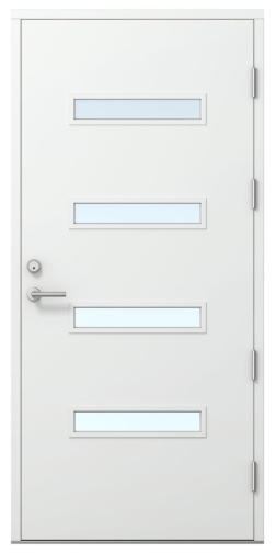 Kaskipuu FE3 valkoinen thermo-ovi